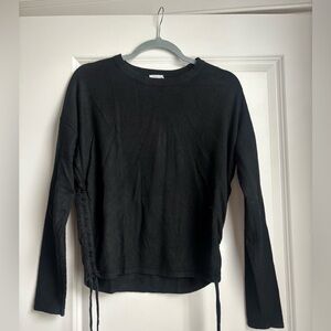Women’s Altar’d State Dry Goods Black Long Sleeve Top